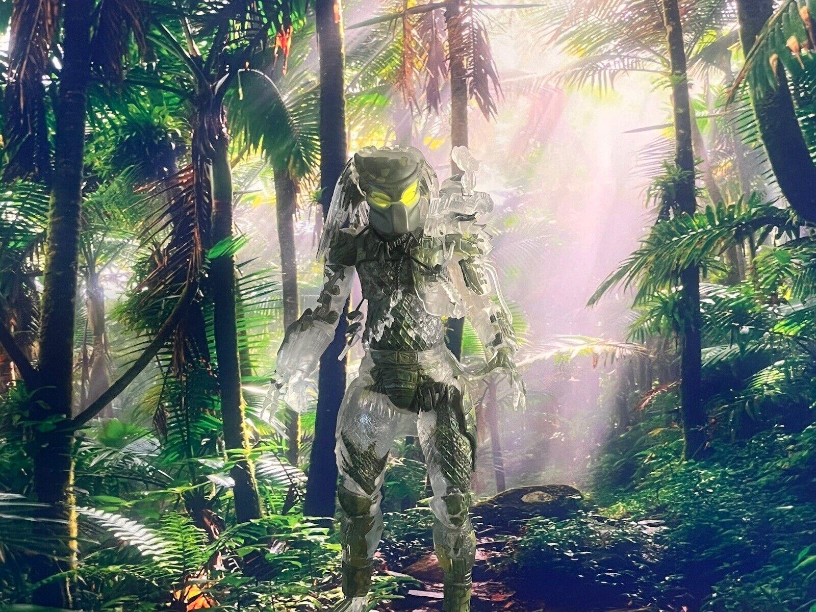 Predator Backdrop Jungle Landscape Action Figure Diorama Backdrop for Jurassic Park ...