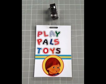 Afdrukbare Play Pals Toys werknemer ID-badge propreplica downloaden via kinderspel 2