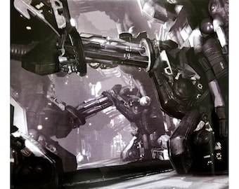 Transformers Takara G1 Movie Masterpiece Studio Series Cybertron Action Figure Diorama Backdrop #4- No figures Included