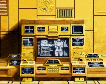 Novo hasbro takara vintage g1 transformadores g1 obra-prima teletraan 1 arca autobot dinobot diorama pano de fundo-sem figuras incluídas
