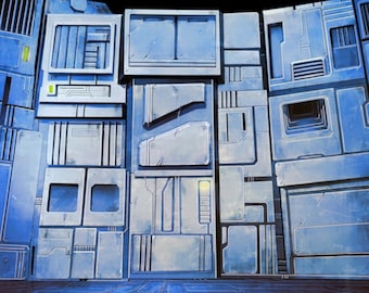 Novo Hasbro Takara G1 Masterpiece Transformers Generations Studio Series Action Figure Diorama Backdrop #19