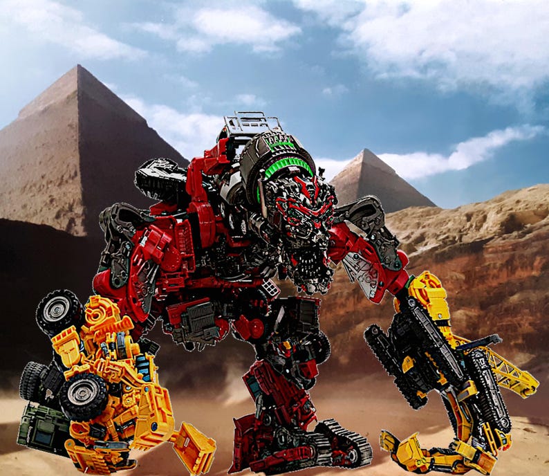Transformers Rotf Pyramid Transformers Studio Series ROTF Constructicon Devastator Pyramids ...