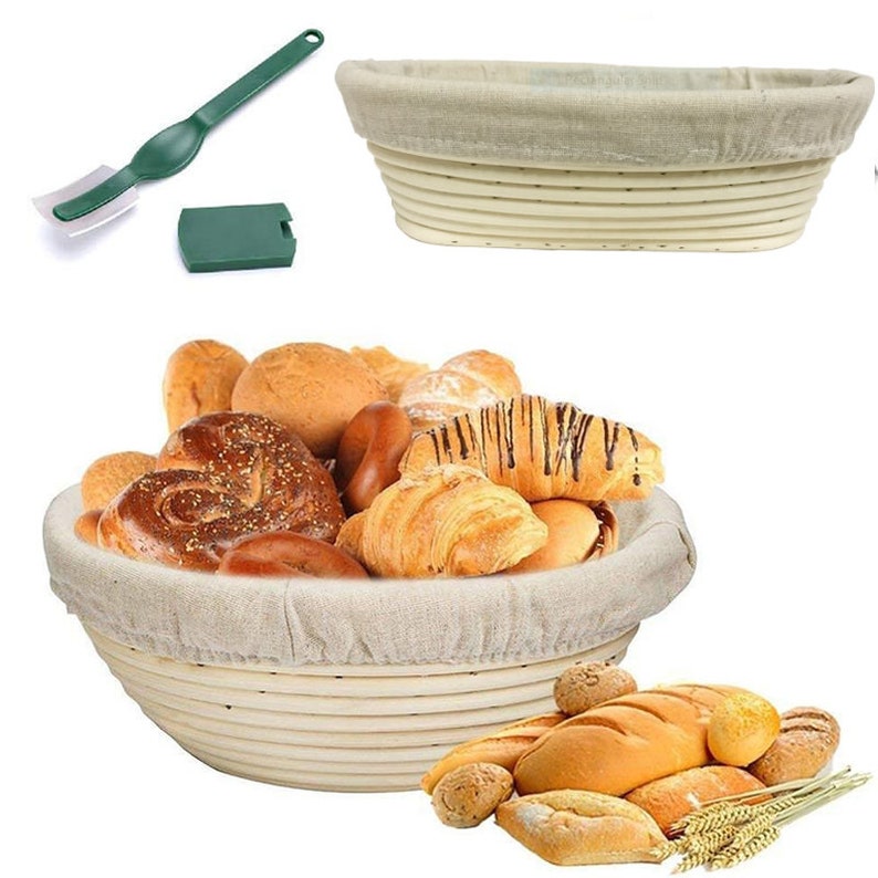 Bread Proofing Baskets, Set of Two Etsy