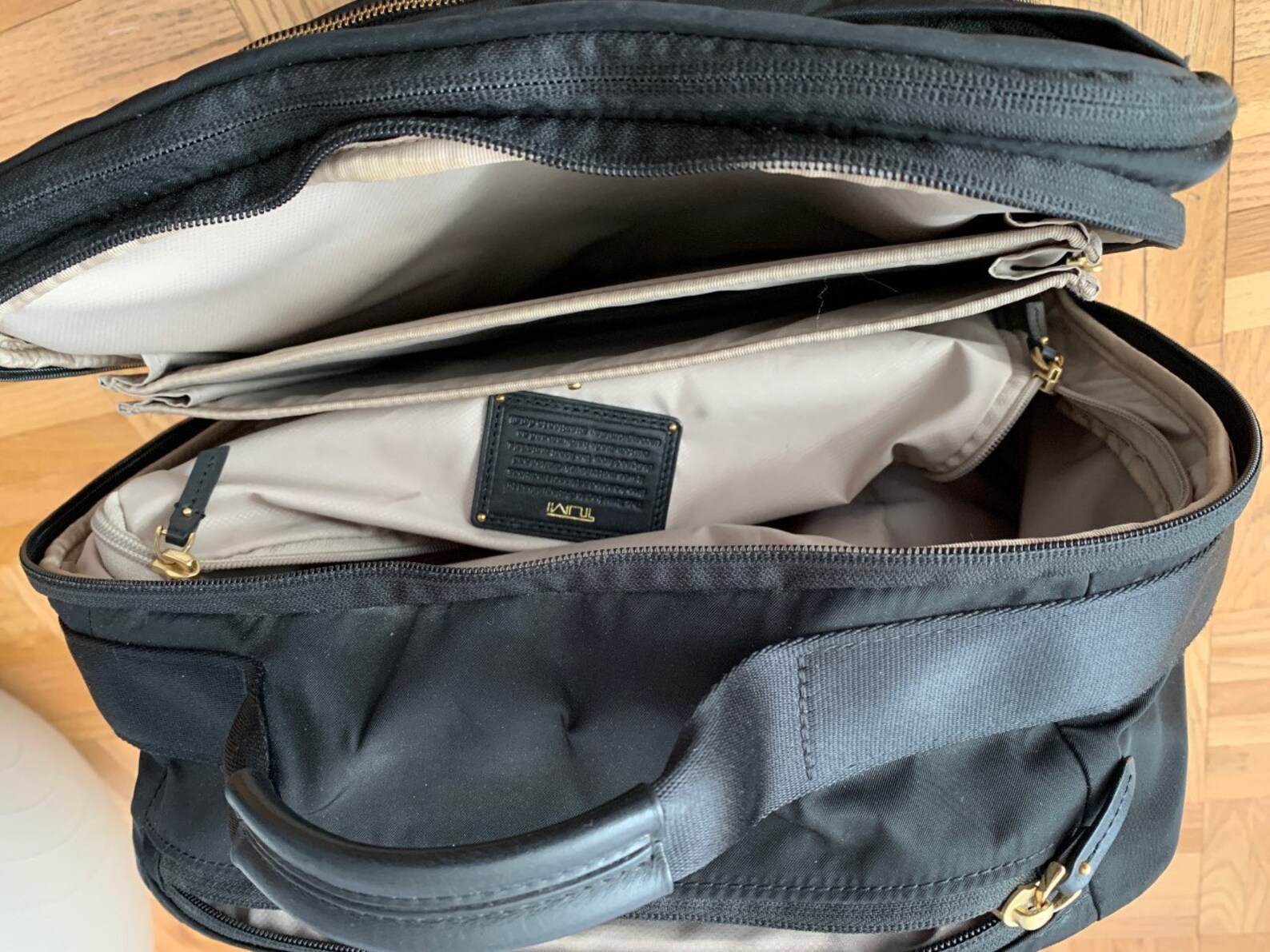 Tumi Rolling Travel Bag Black USED Etsy