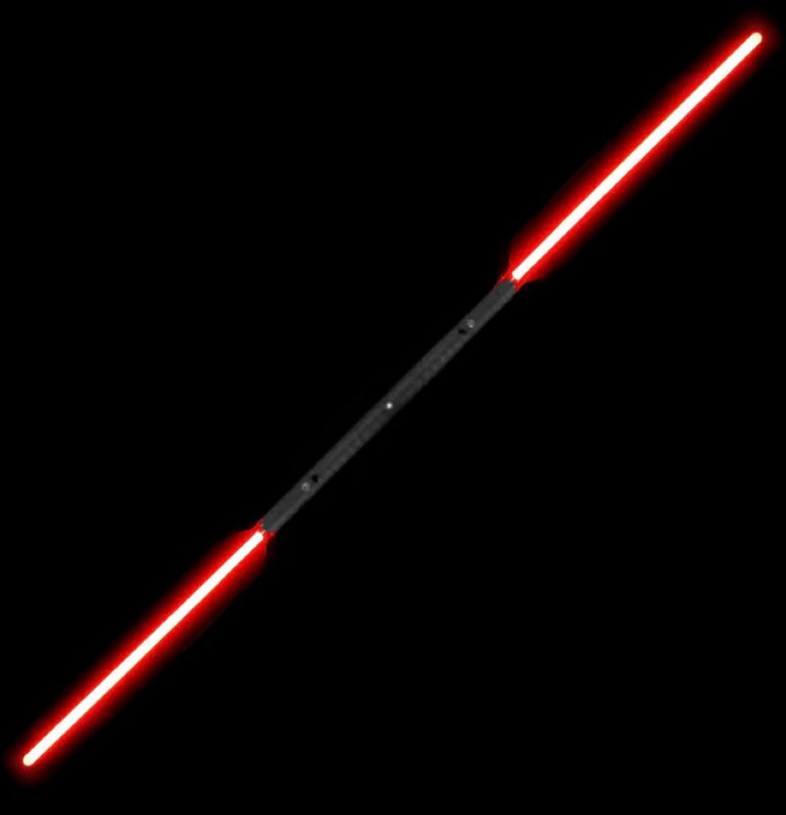 Star Wars RGB Double Blade Lightsaber Black Metal Hilt x2 12 Etsy