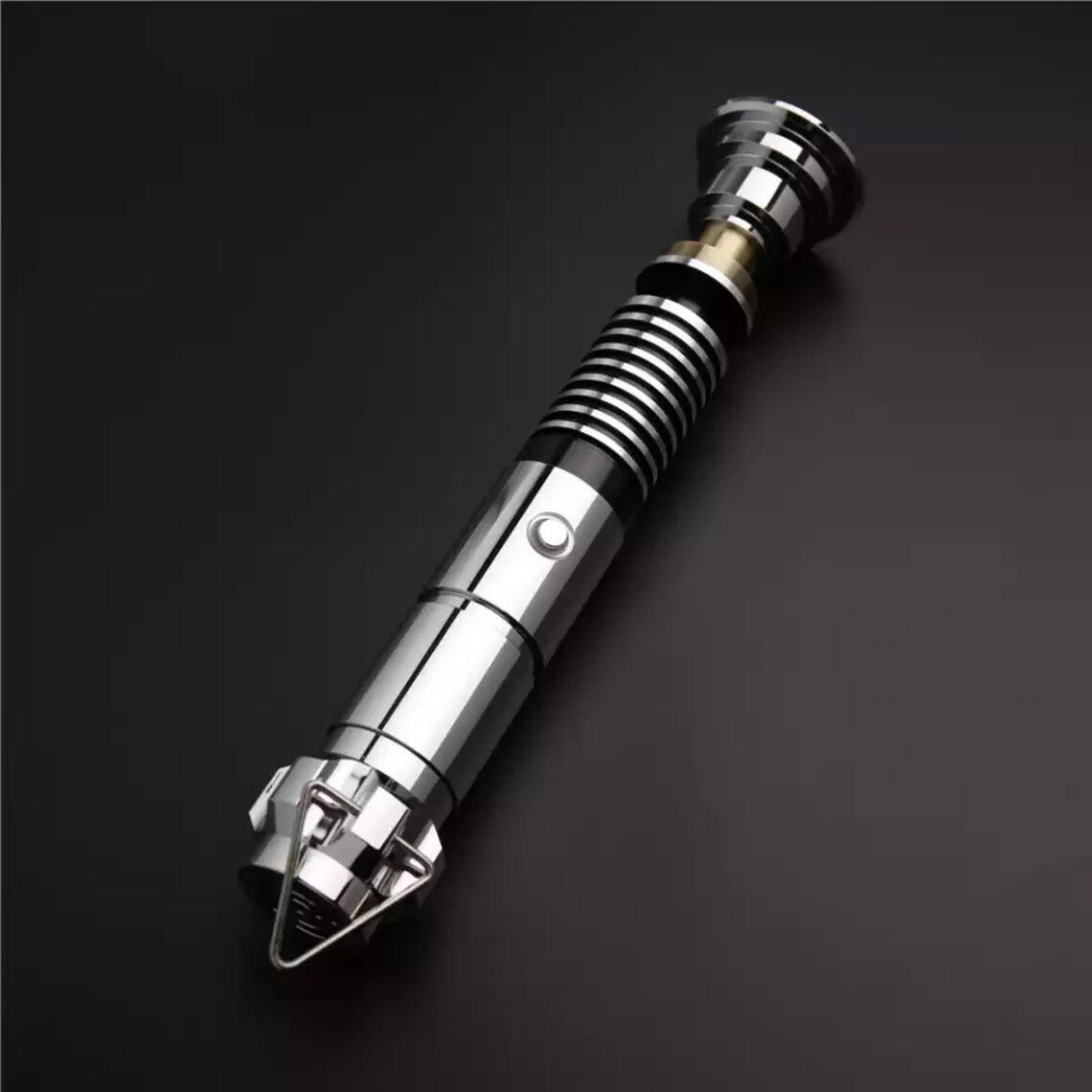 Luke Skywalker Lightsaber Metal Handle 12 Colour LED 6 Sound Etsy