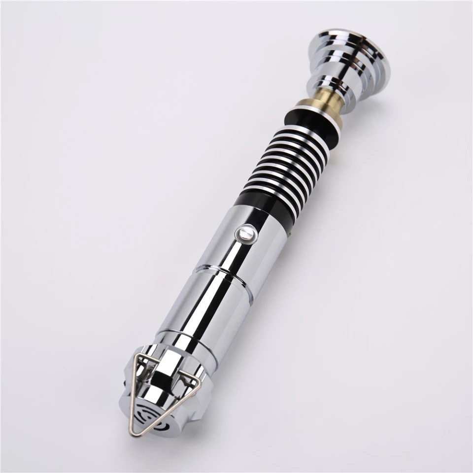 Luke Skywalker Lightsaber Metal Handle 12 Colour LED 6 Sound Etsy
