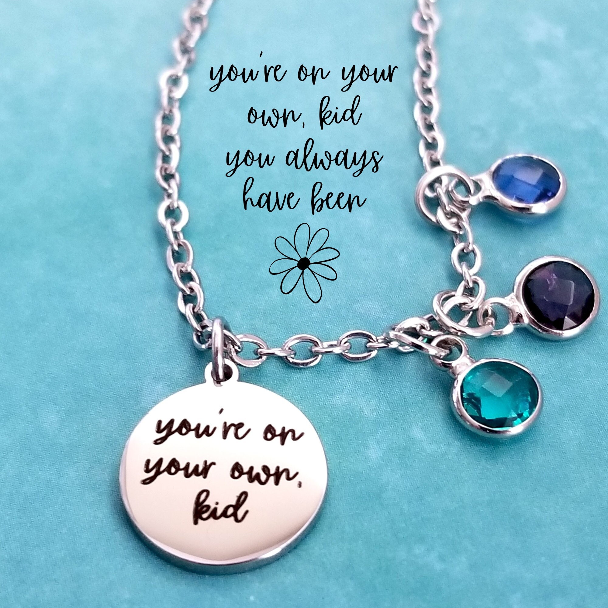 YOYOK Silver Necklace | You're on Your Own, Kid | 18