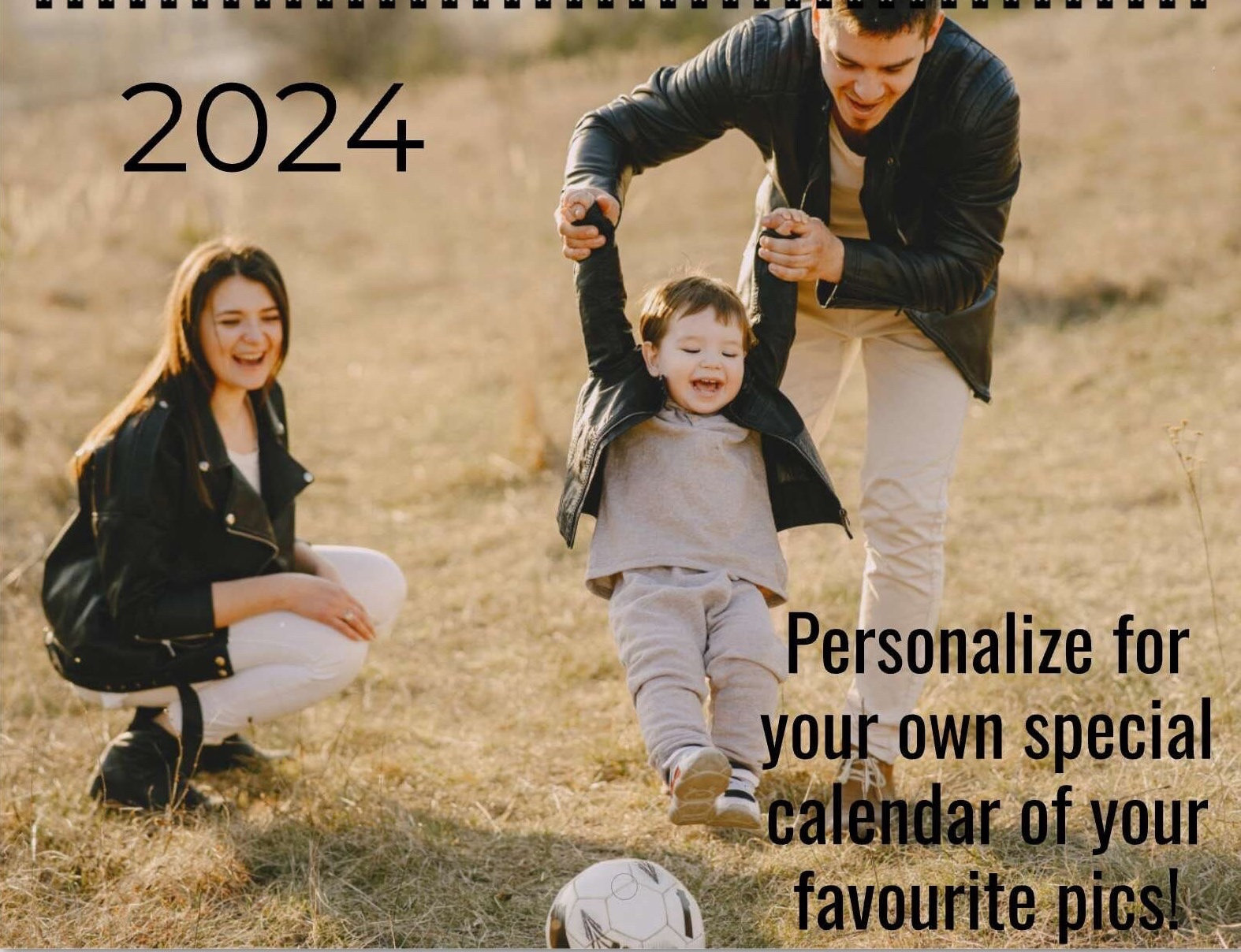 2025 Personalized Wall Calendar A Year of Your Own Photos! sold by