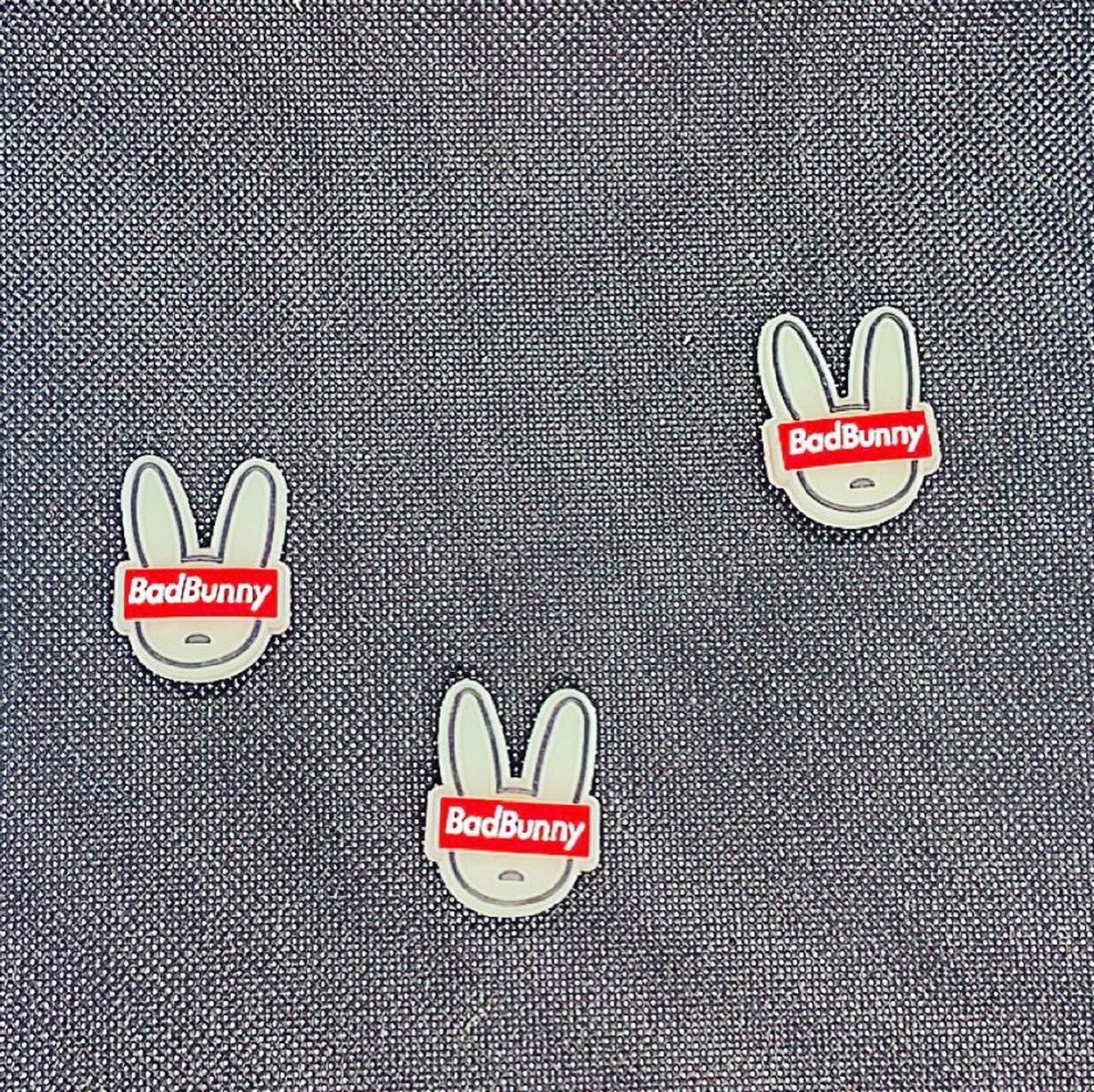 Glow In The Dark Bad Bunny Jibbitz Charm for Crocs Jibbitz Etsy