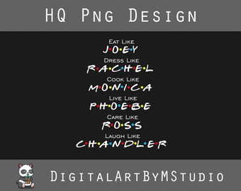 Free Eat Like Joey Svg 641 SVG PNG EPS DXF File