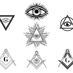 Masonic Square SVG, Masonic Compass Svg, Freemason Svg, Fraternity SVG, cut files for Cricut - Instant Download