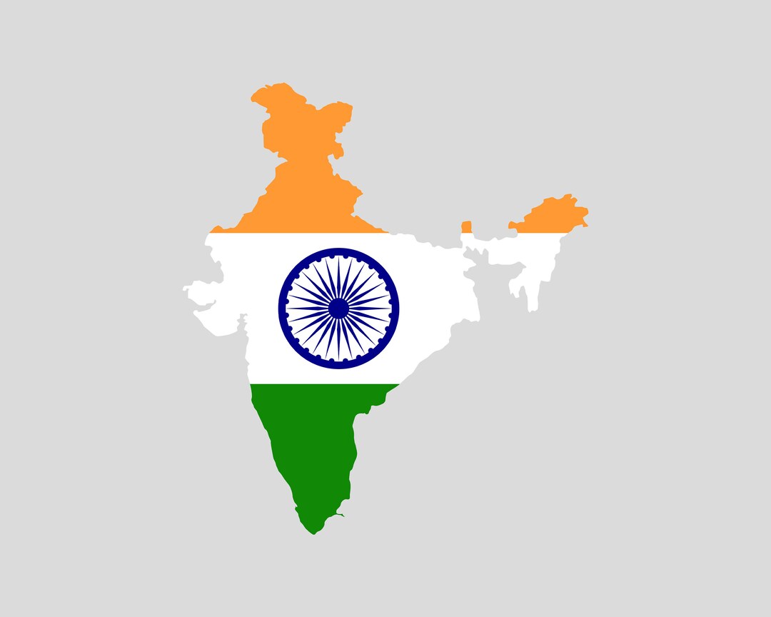India Map SVG, PNG India Flag Svg, India Outline Svg, India Svg, Cut