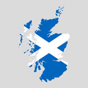 Ecosse carte SVG, PNG - Ecosse drapeau Svg, Ecosse contour Svg, Ecosse Svg, couper des fichiers pour Cricut, Silhouette