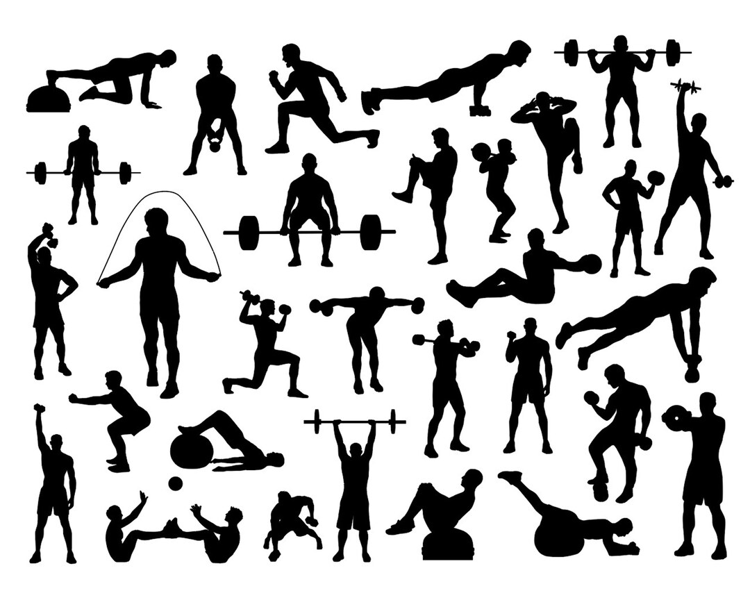 Gym SVG Bundle PNG Gym Silhouettes Svg Fitness Svg Etsy gym-svg-bundle-png-gym-silhouettes-svg-fitness-svg-etsy