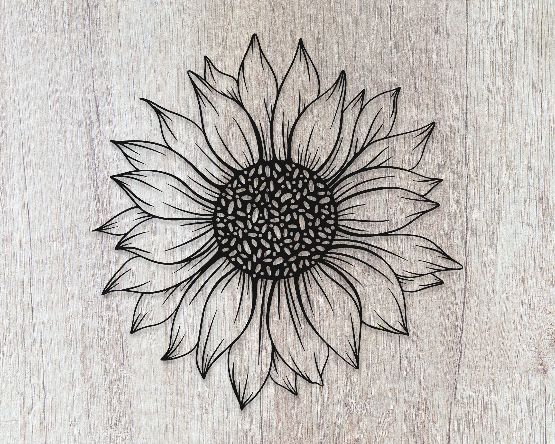 Sunflower Clipart Outline
 Sunflower Clipart Outline
