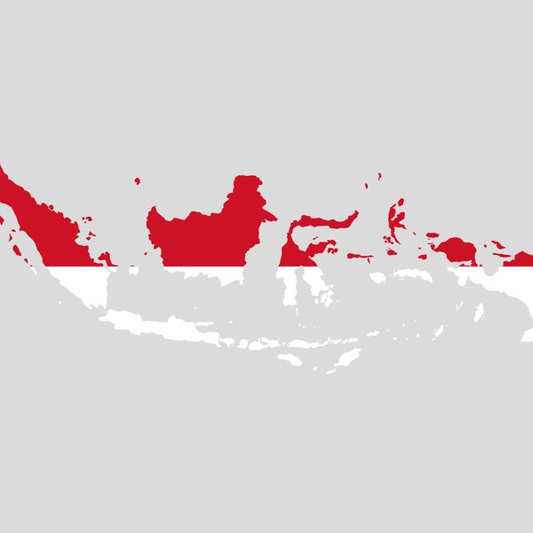 Indonesian Map Svg - Etsy
