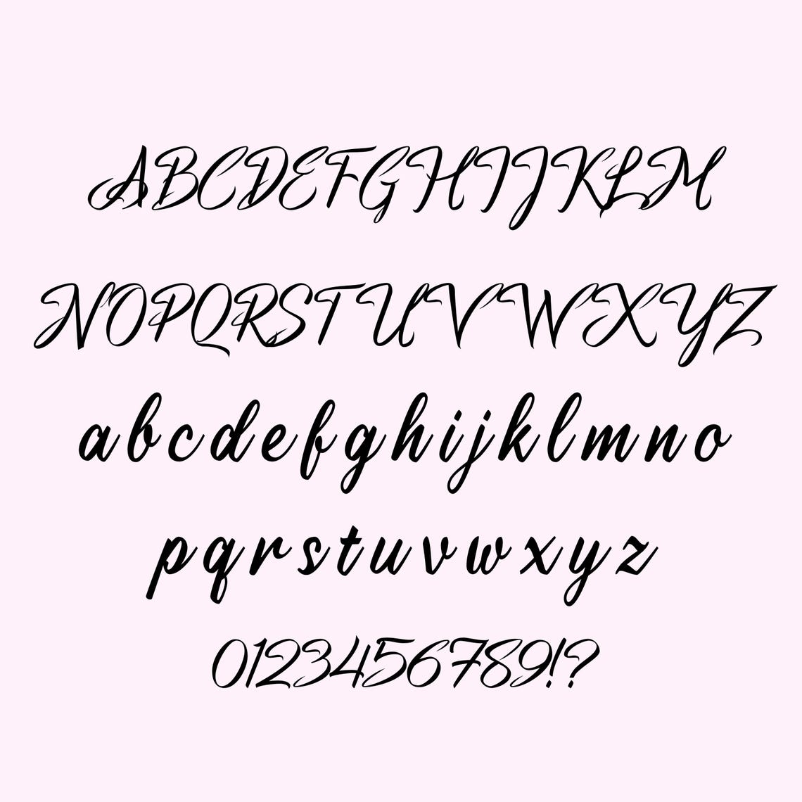 Hannah Script Font SVG, PNG, Otf - Cursive Font, Cute Font, Wedding ...