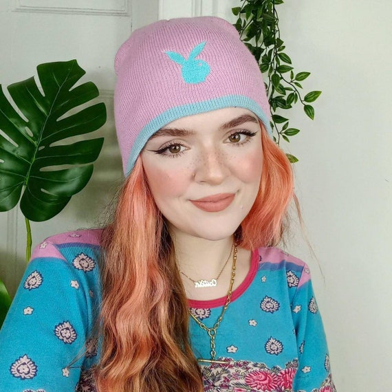 Vintage Y2k Playboy Beanie Hat - Etsy