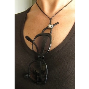 The looplock™ ,  Clasp, Jean Loopie,  Sunglass Holder, Tag Holder, Jewelry Accessory, Jewelry Supply