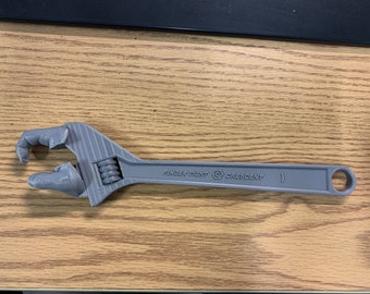 Finger tight Crescent wrench STL files