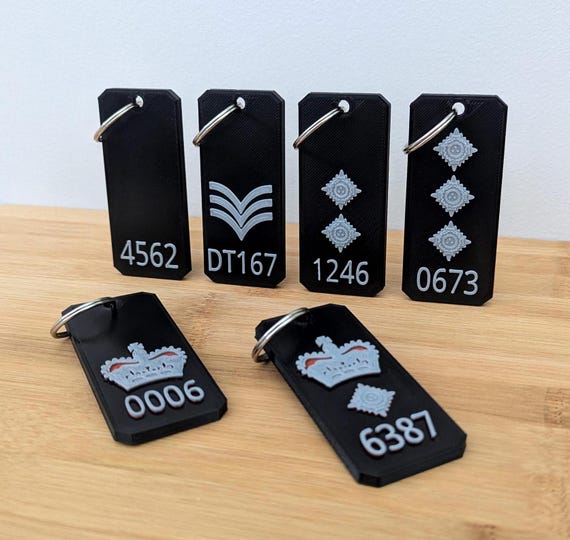Thin Blue Line 3D Keyring Key Fob Police Badge Keyfob Car Keychain Ring Cop Gift Thin Blue Line 3D Keyring Key Fob Police Badge Keyfob Car Keychain Ring Cop Gift
