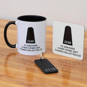 Personalised Police Officer Mug| All Ranks Available image 2