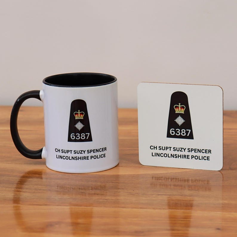 Personalised Police Officer Mug| All Ranks Available image 7