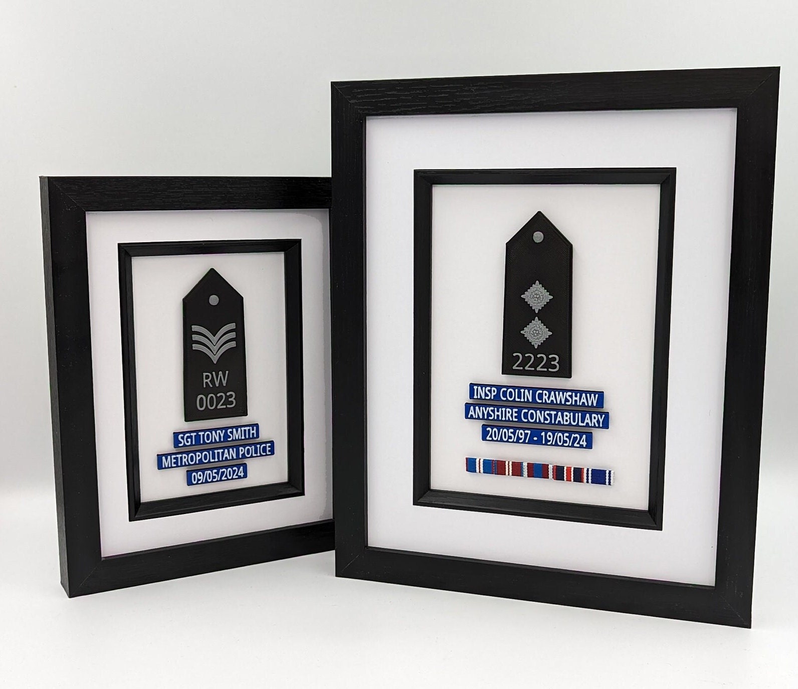 Personalised Police Officer Presentation Gift | UK Police Rank