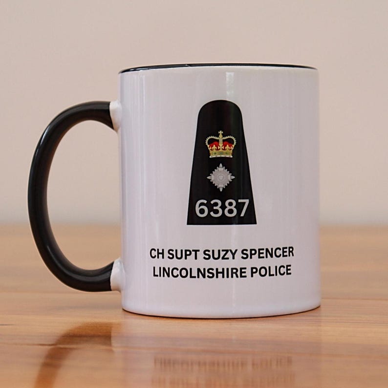 Personalised Police Officer Mug| All Ranks Available image 5
