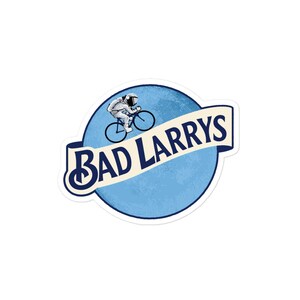 Pegatina de Bad Larry Moon Rider