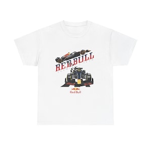 Red Bull Racing Unisex Schweres Baumwoll-T-Shirt