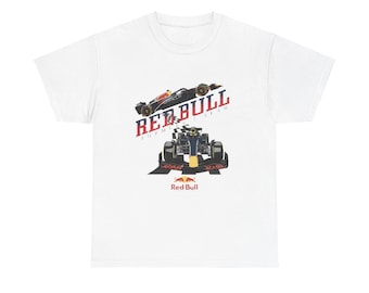 T-shirt unisexe en coton épais Red Bull Racing