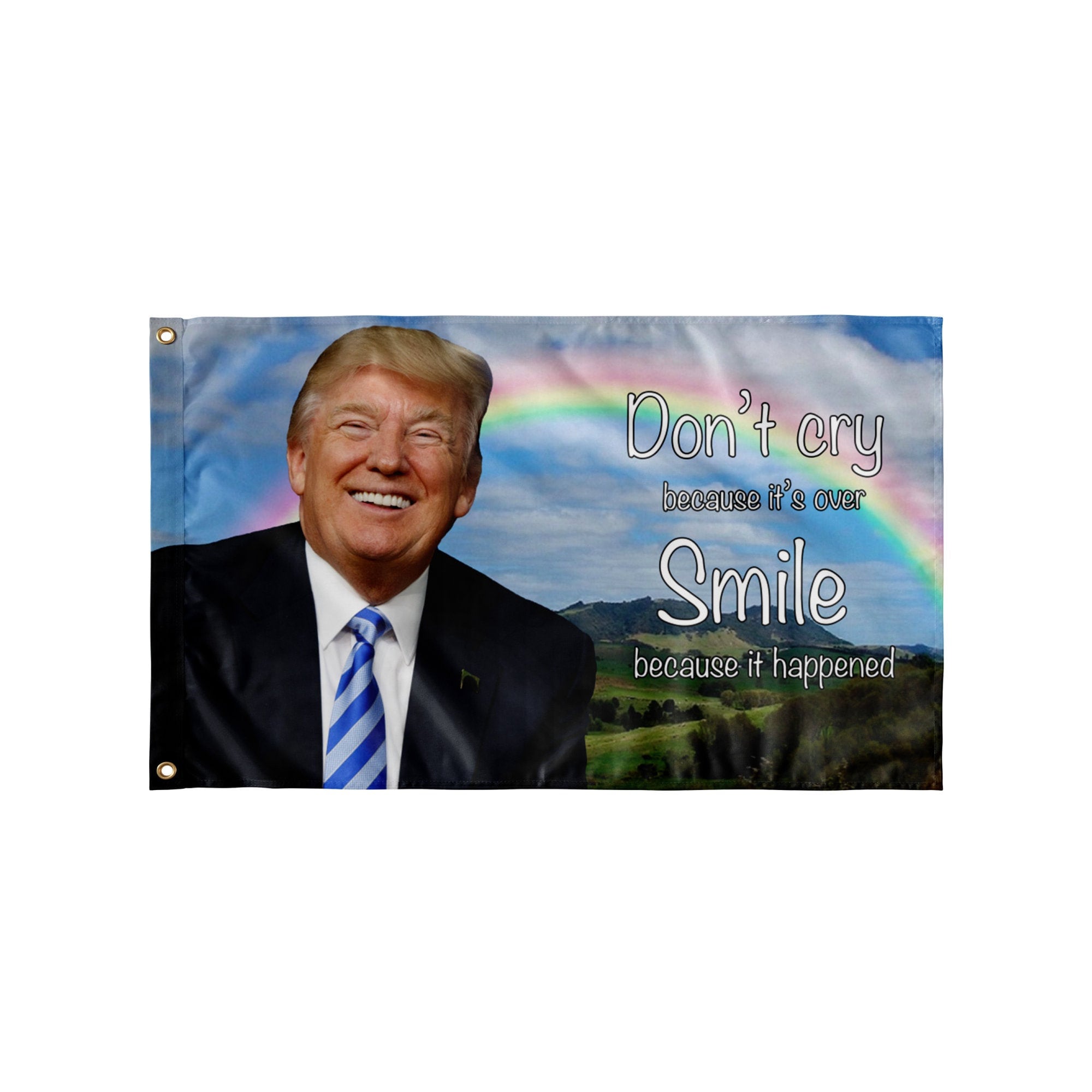 Donald Trump Flag Funny Donald Trump Flag Funny College Etsy