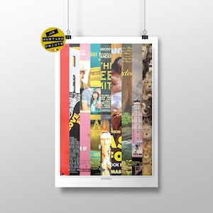 Regalo per i fan del cinema, stampa del film unito dal regista preferito, poster cinematografici originali, arte unita, amante del cinema