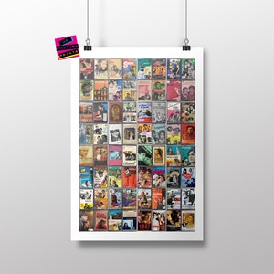 Bollywood Fan Gift - Bollywood Music Poster -Bollywood Gift - Indian Music - Bollywood Film Fan -Greatest Bollywood Albums