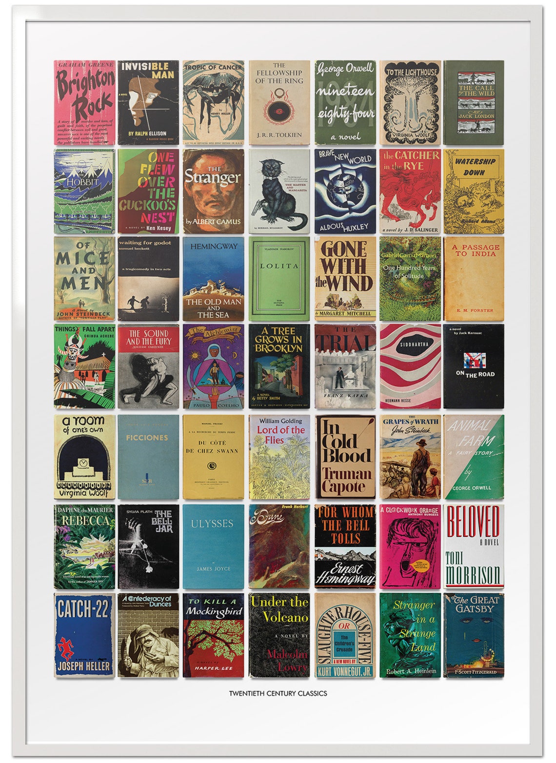 Twentieth Century Classics Fine Art Print Poster Art Etsy