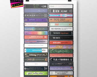 27th Birthday: 1999 Music Cassette Print - Customized Gift