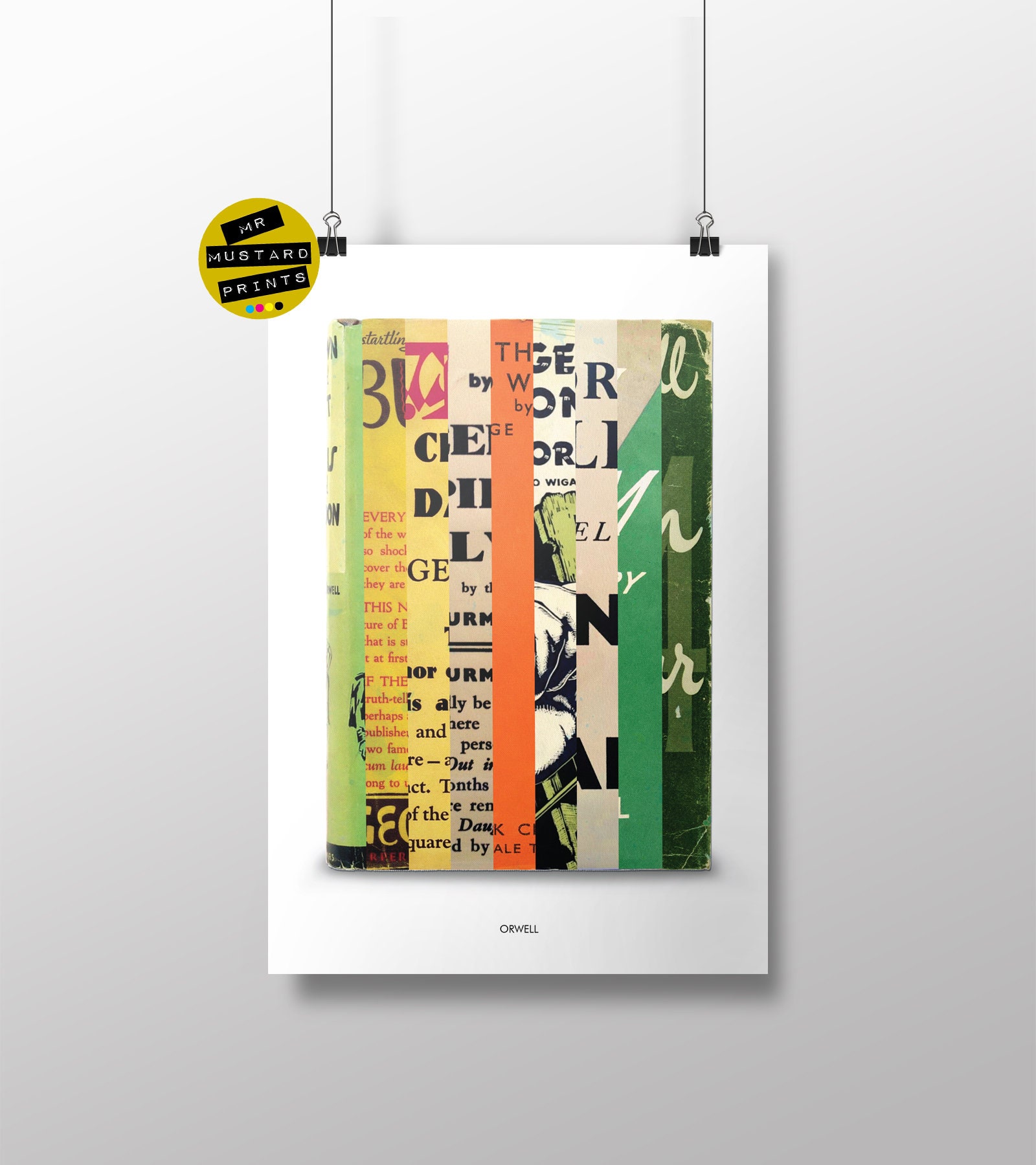 George Orwell Bibliography Print: Poster Art Gift 1984 - Etsy George Orwell Bibliography Print: Poster Art Gift 1984 - Etsy