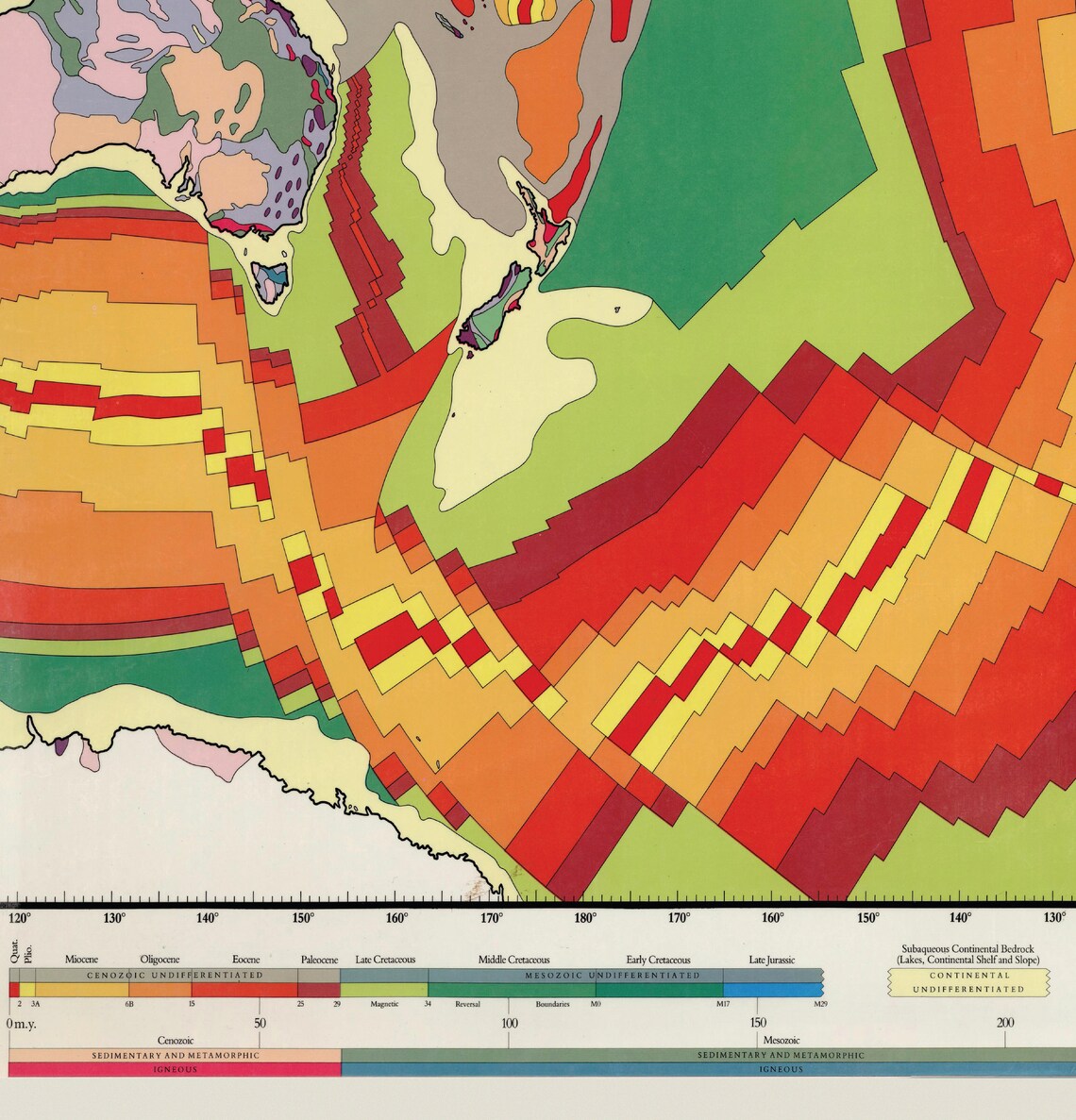 Bedrock Geology of the Earth Print Geologist Gift Poster Etsy UK