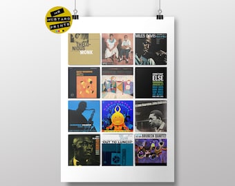 Personalized Jazz Album Cover Print: Custom Music Fan Gift - Etsy