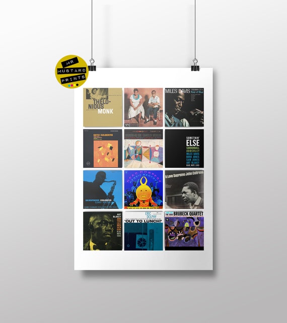 Personalized Jazz Album Cover Print: Custom Music Fan Gift - Etsy