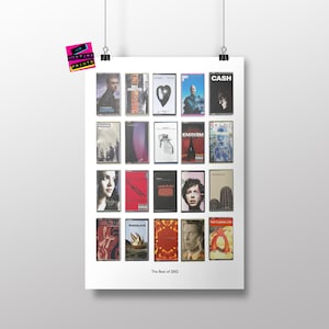 Nato nel 2002 - Stampa personalizzata per il 23° compleanno - Album del poster del 2002 - Biglietto di auguri per il 23° compleanno