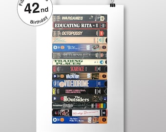 1983 Movies: 43rd Birthday Gift - VHS Print