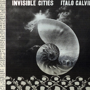 Invisible Cities by Italo Calvino, First Edition Cover, Dictionary Print, Le città invisibili image 4