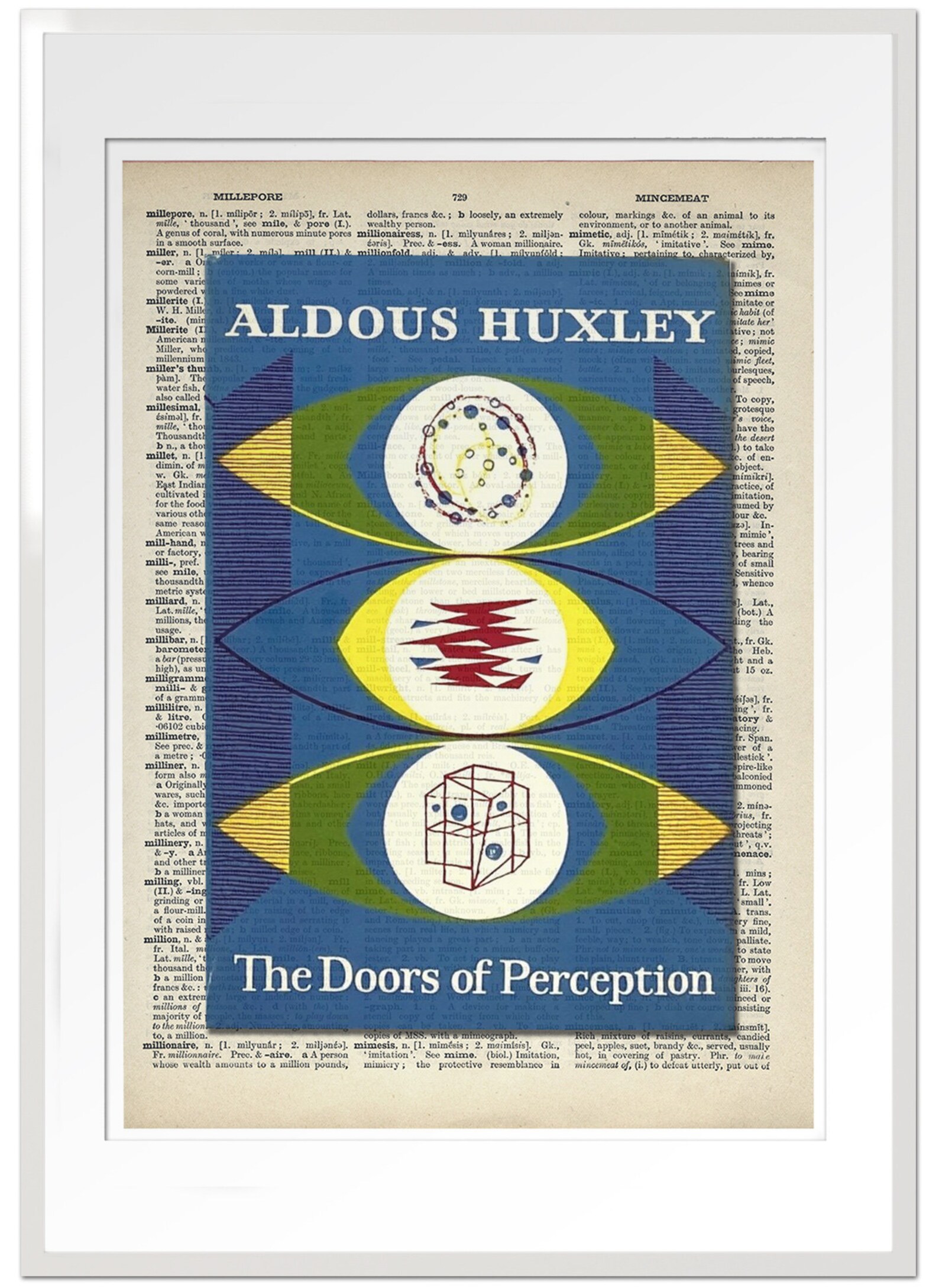 The Doors of Perception by Aldous Huxley First Edition Cover Etsy UK