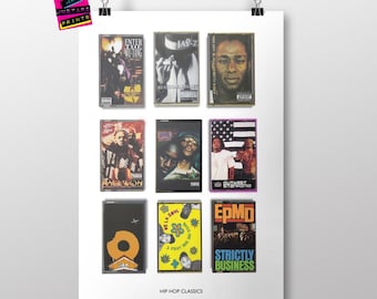 Personalized Hip Hop Album Print: Custom Music Gift