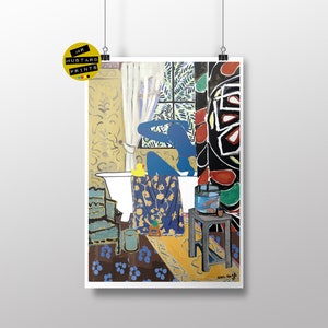 Lustiger Matisse Print - Matisse Mashup - Fine Art Mashup - Parodie Print, Badezimmer Kunst - Poster -Badezimmer Henri Matisse Poster
