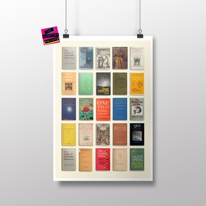 Science Books, Book Cover Art, Great Scientists, Chemistry Print Physics Print, Biology Print, Teacher Gift, Scientist