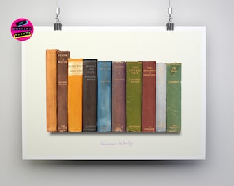 Virginia Woolf First Edition Book Cover Print: Literary Gift